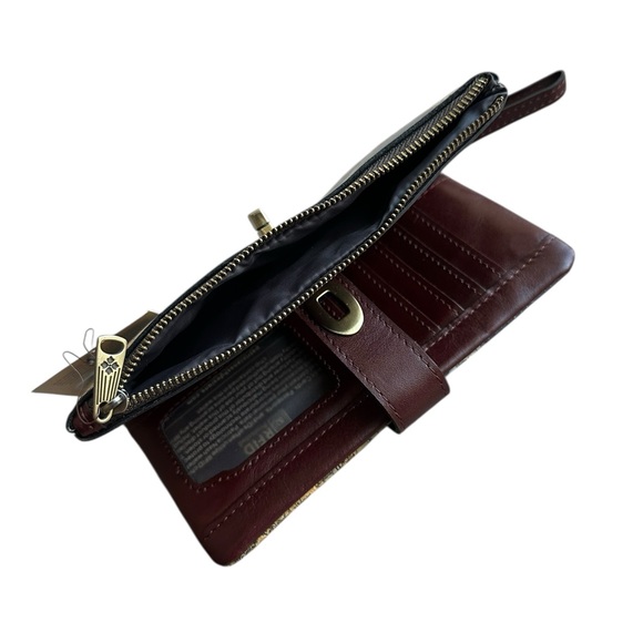Patricia Nash Leather Annesley Wristlet Wallet - Picture 8 of 9